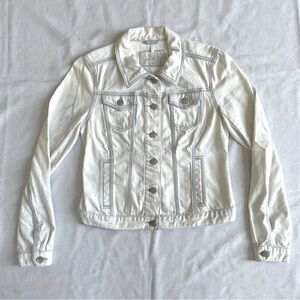 LOFT Light washed Denim Trucker Jacket Womens XS